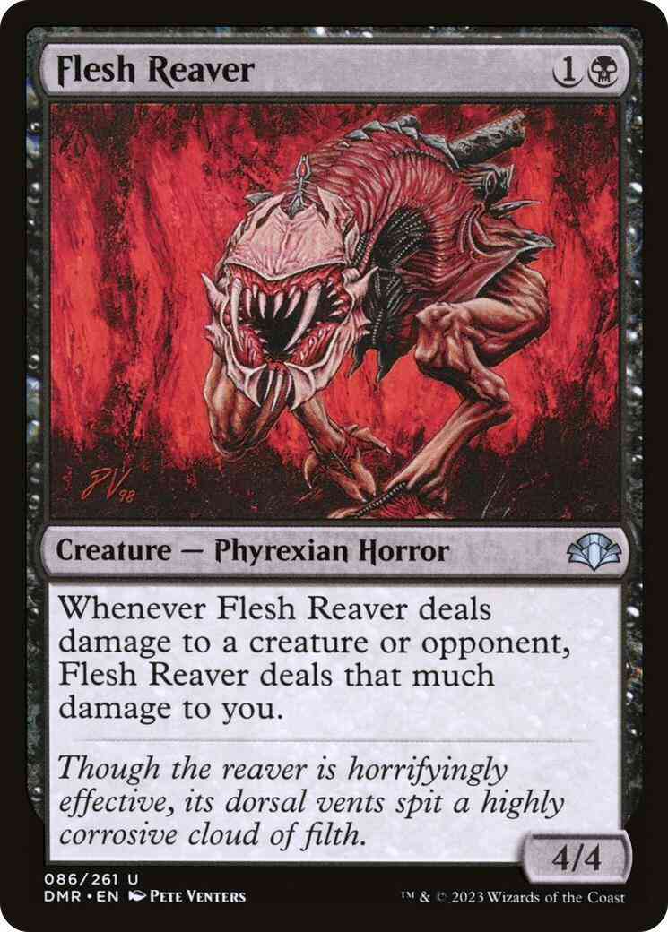 Flesh Reaver [86] [Dominaria Remastered] [Non-Foil]