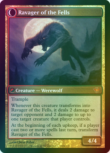 Huntmaster of the Fells // Ravager of the Fells [140] [Dark Ascension] [Foil]