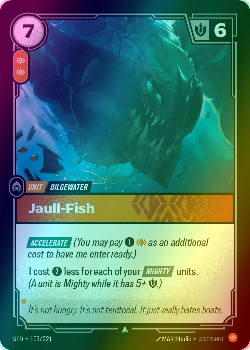 Jaull-Fish - 103/221 [Spiritforged] [Foil]
