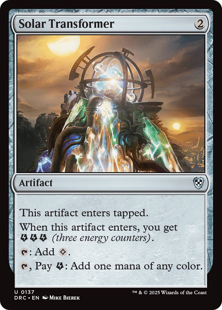 Solar Transformer [137] [Aetherdrift: Commander] [Non-Foil]