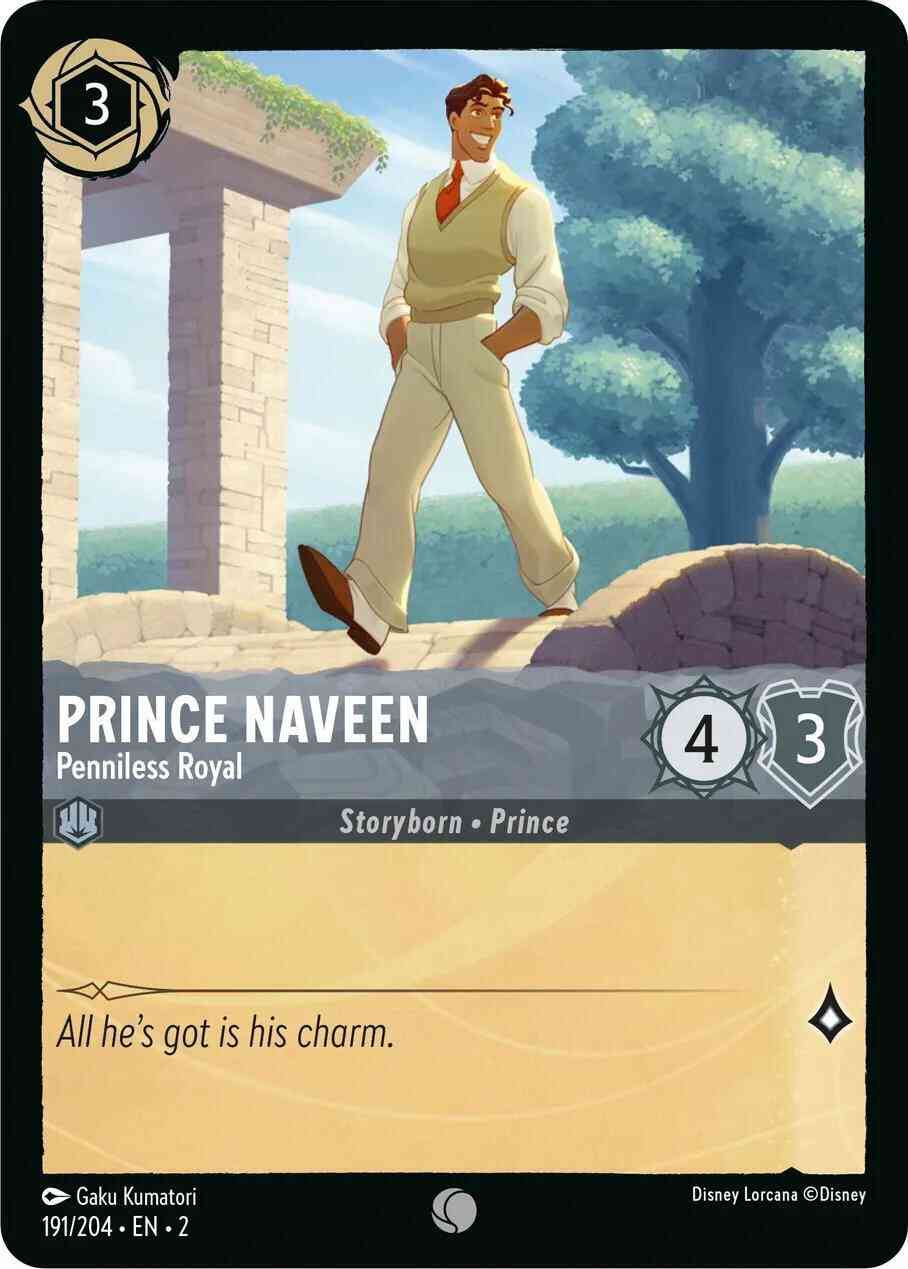 Prince Naveen - Penniless Royal - 191/204 [Rise Of The Floodborn] [Non-Foil]