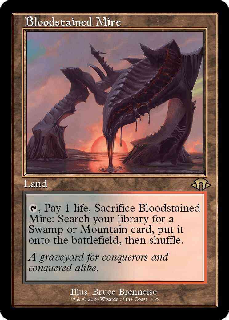 Bloodstained Mire [435] [Retro Frame] [Modern Horizons 3] [Non-Foil]