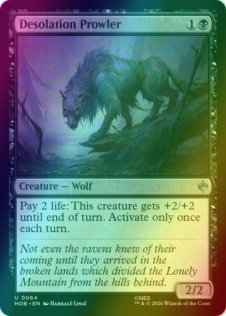 Desolation Prowler [64] [The Hobbit] [Foil]