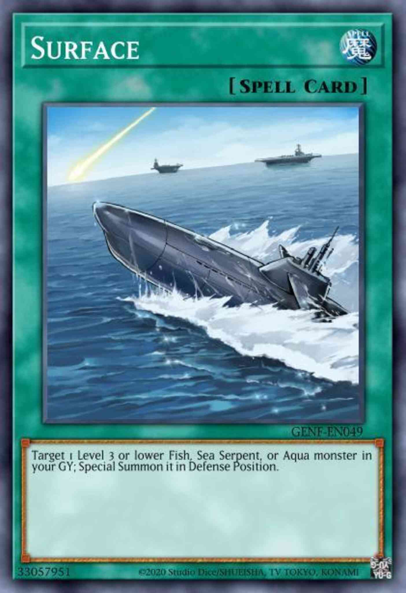 Surface - GENF-EN049 - Super Rare - Unlimited