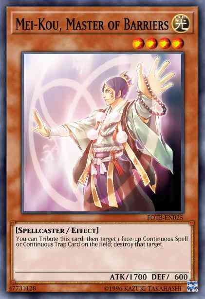 Mei-Kou, Master of Barriers - SDSC-EN016 - Common - Unlimited