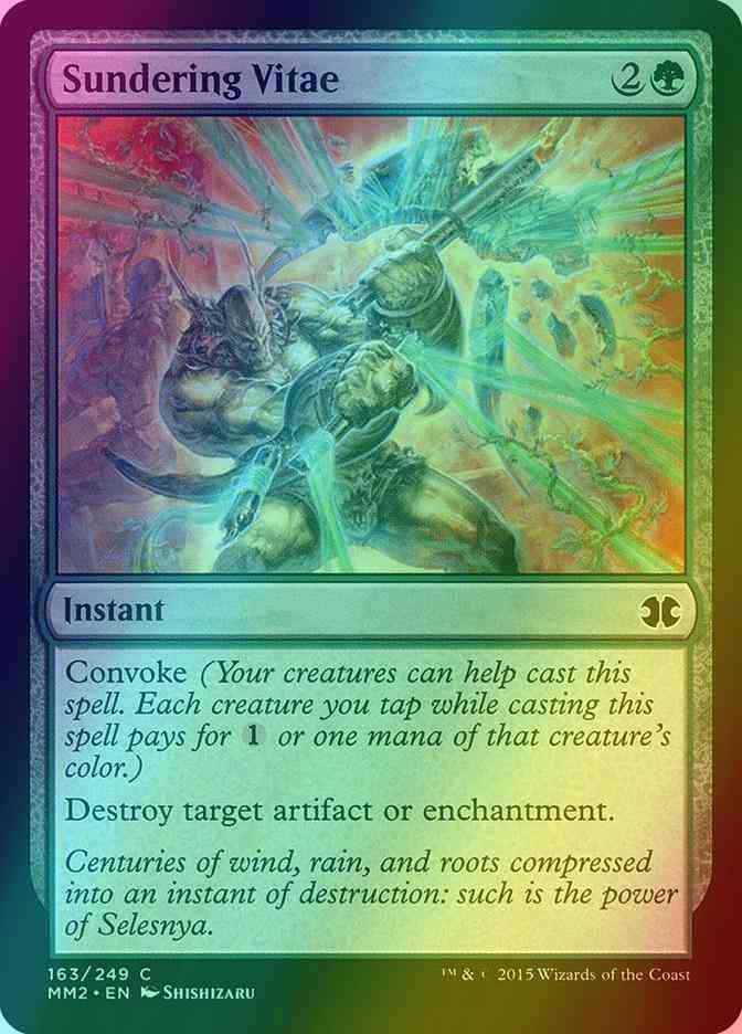 Sundering Vitae [163] [Modern Masters 2015] [Foil]