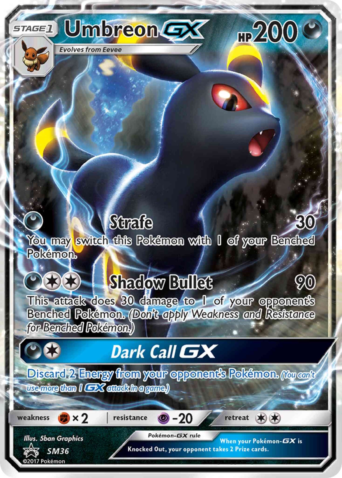 Umbreon-GX - SM36 - Promo [smp-SM36] [Ultra]