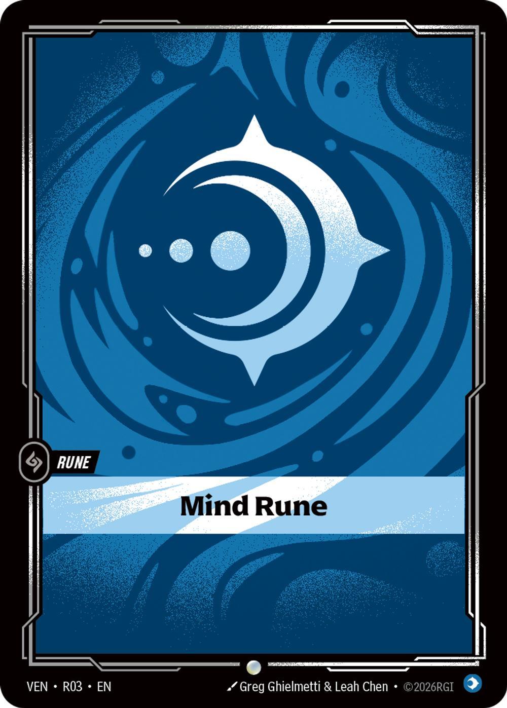 Mind Rune - R03 [Vendetta] [Non Foil]