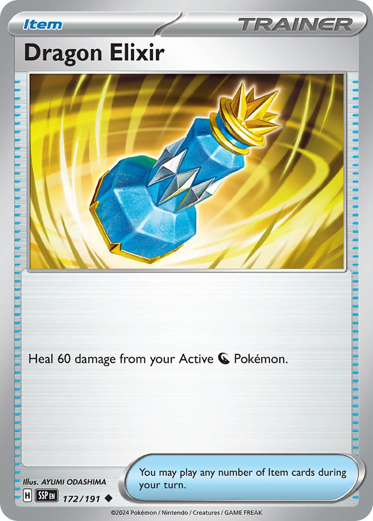 Dragon Elixir - 172/191 - Uncommon [sv08-172] [Non-Holo]
