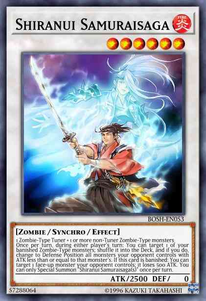Shiranui Samuraisaga - MP16-EN211 - Common - 1st Edition