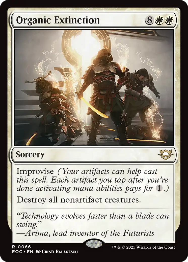 Organic Extinction [66] [Edge of Eternities: Commander] [Non-Foil]