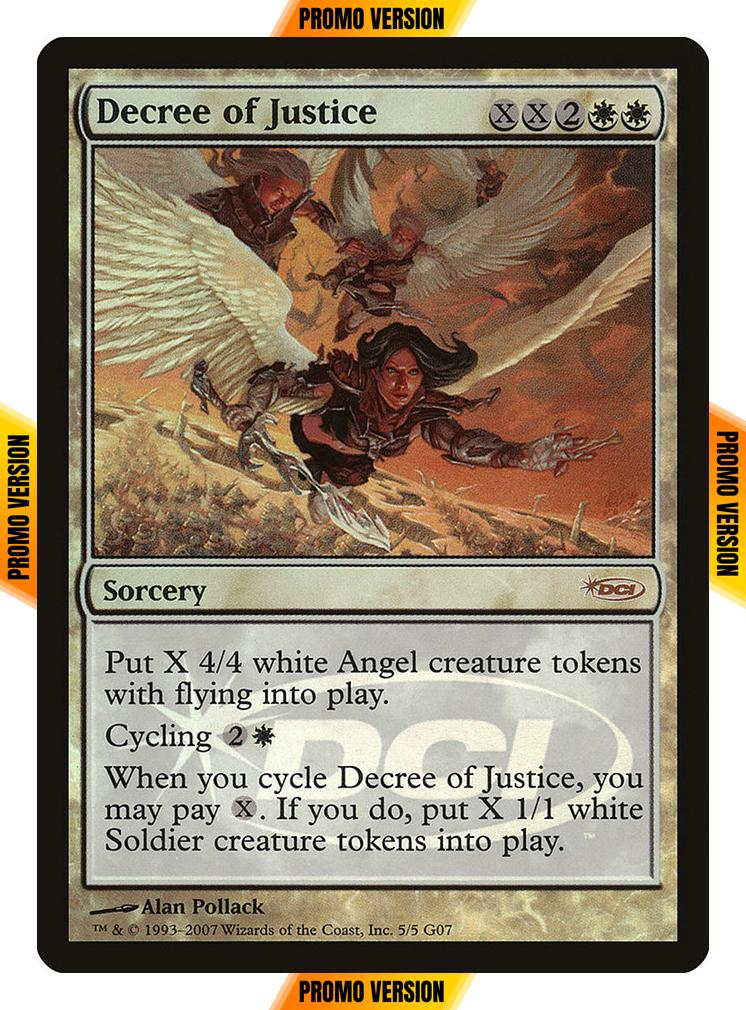 Decree of Justice [5] [Judge Gift Cards 2007] [Foil]