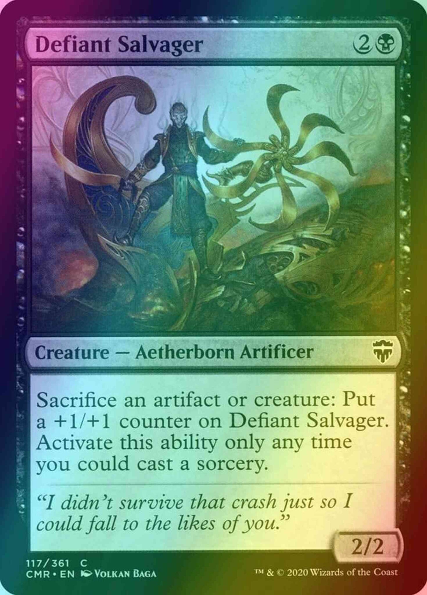 Defiant Salvager [117] [Commander Legends] [Foil]