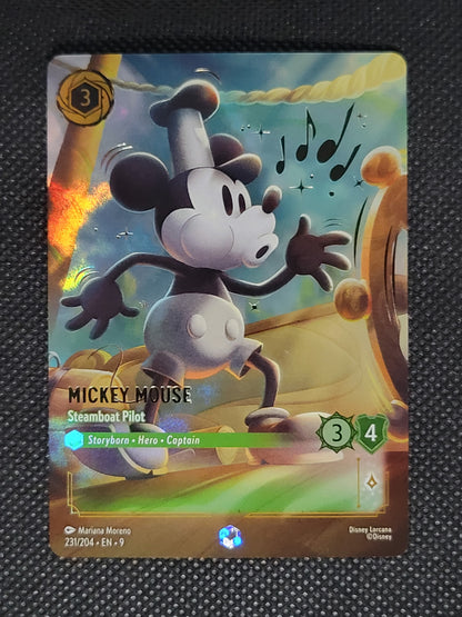 Mickey Mouse - Steamboat Pilot — Enchanted|Holofoil — ID 19399