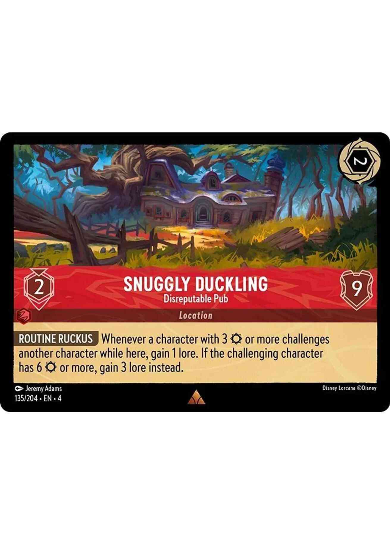 Snuggly Duckling - Disreputable Pub - 135/204 [Ursula's Return] [Non-Foil]