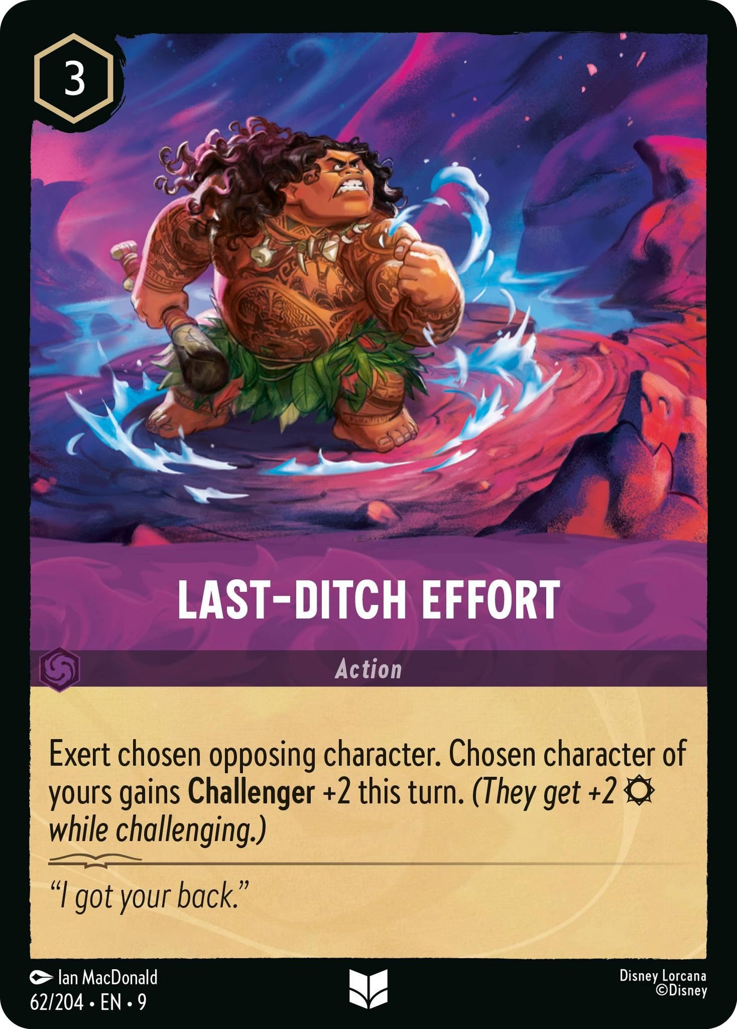 Last-Ditch Effort - 62/204 [Fabled] [Non-Foil]