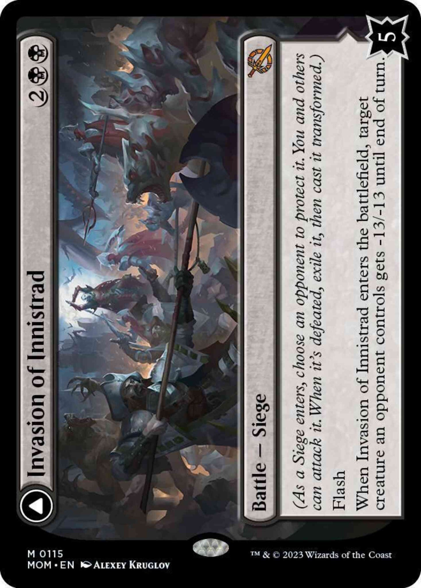 Invasion of Innistrad // Deluge of the Dead [115] [March of the Machine] [Non-Foil]