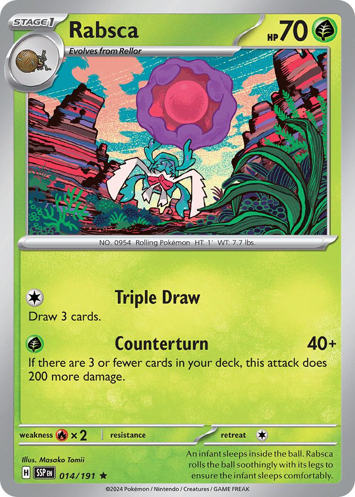 Rabsca - 014/191 - Rare [sv08-014] [Holo]