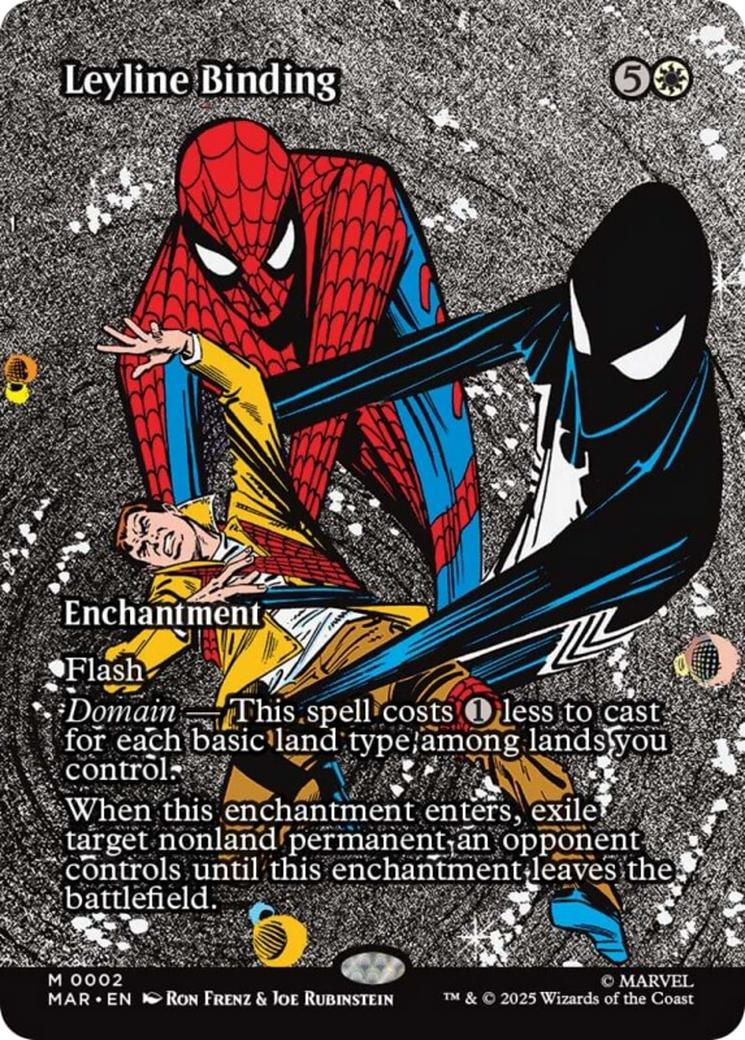 Leyline Binding [2] [Borderless] [Source Material] [Marvel Universe] [Non-Foil]