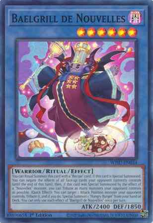 Baelgrill de Nouvelles - WISU-EN034 - Super Rare - 1st Edition