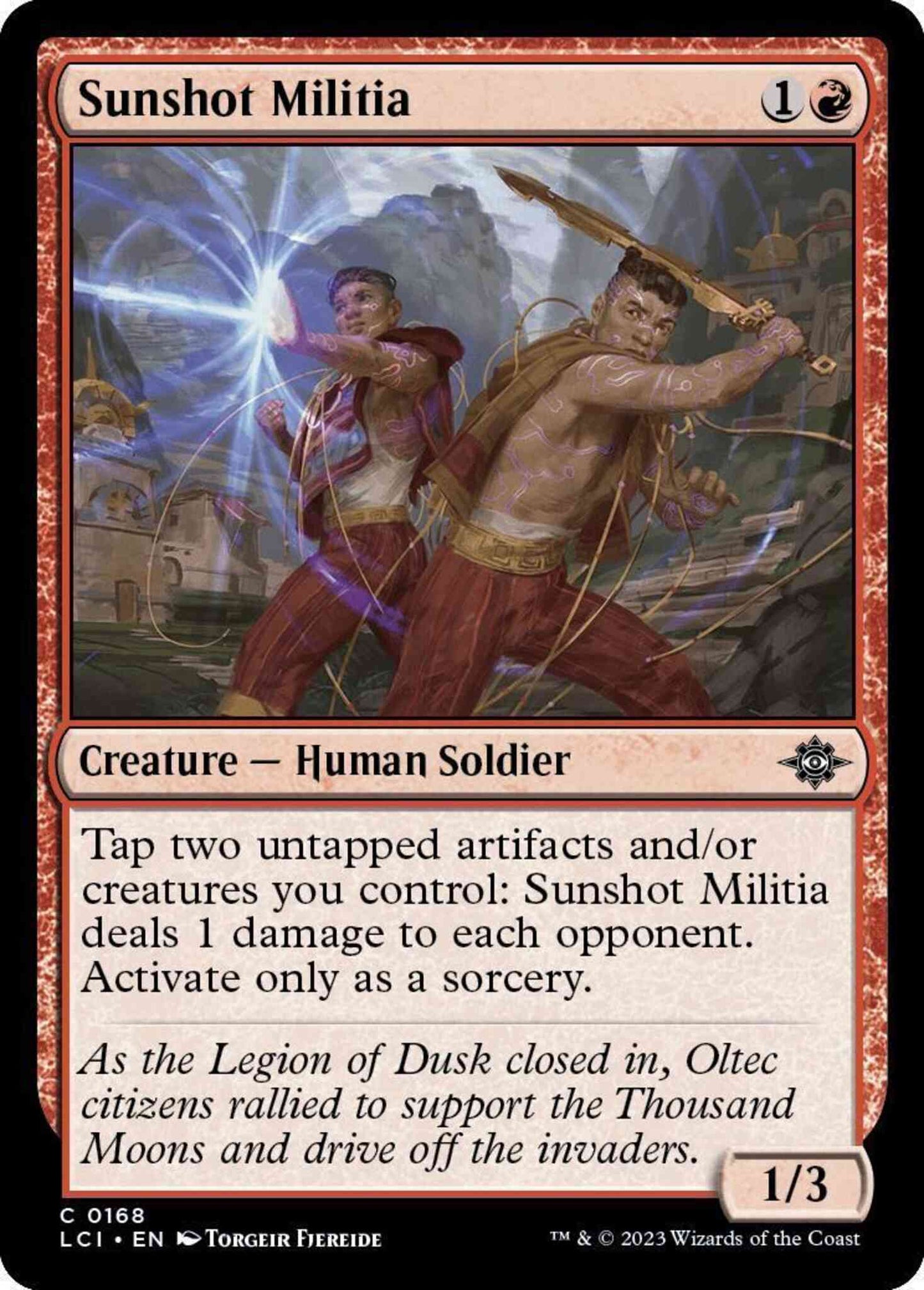 Sunshot Militia [168] [The Lost Caverns of Ixalan] [Non-Foil]