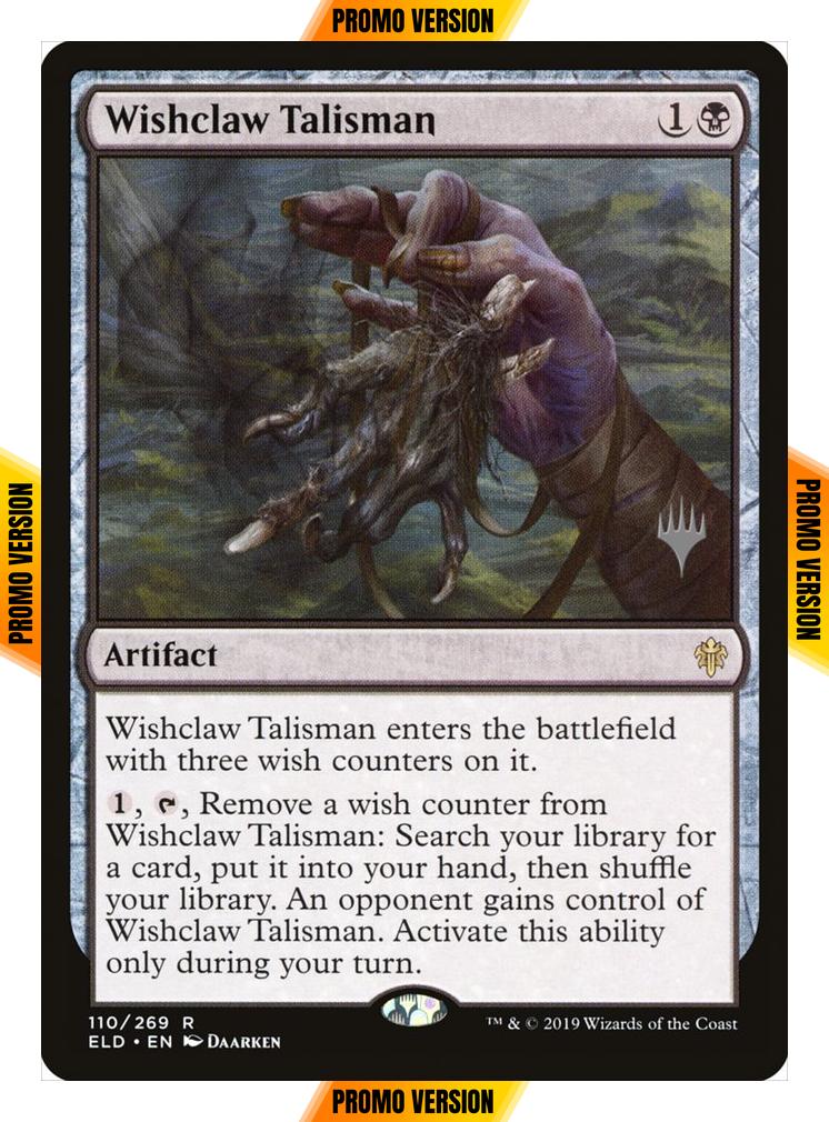 Wishclaw Talisman [110p] [Promo Pack] [Throne of Eldraine Promos] [Foil]