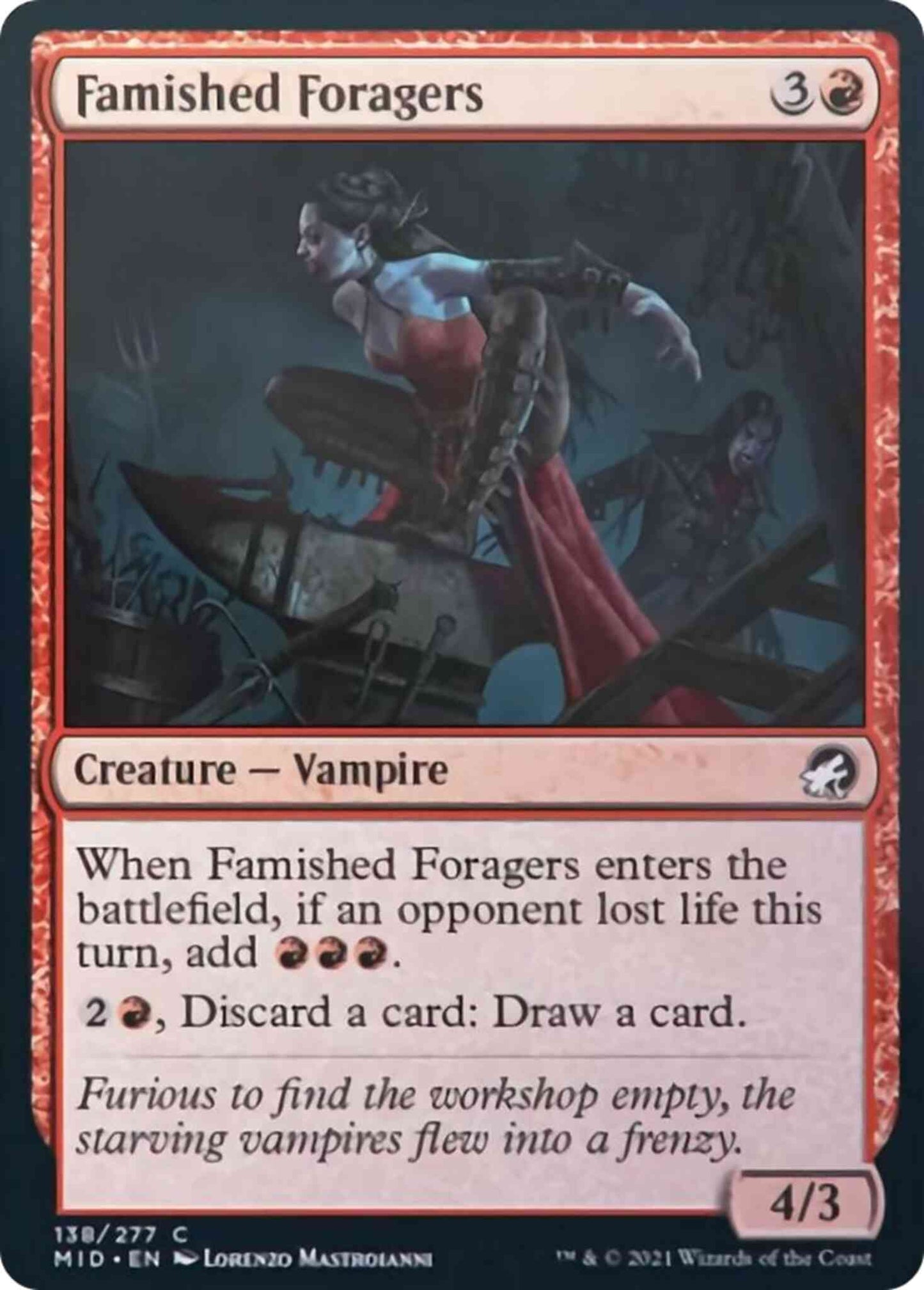 Famished Foragers [138] [Innistrad: Midnight Hunt] [Non-Foil]