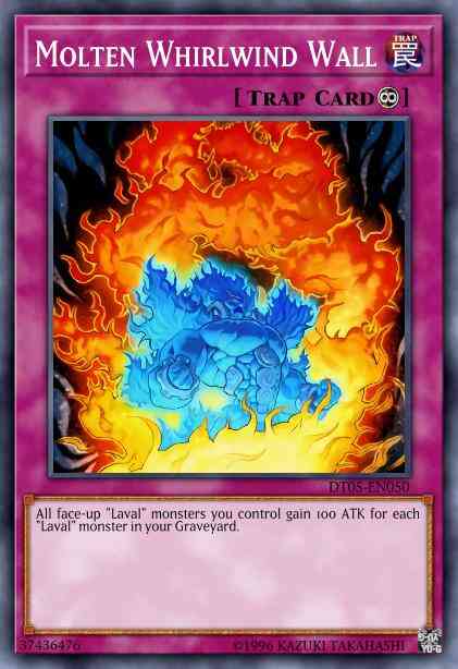 Molten Whirlwind Wall - DT05-EN050 - Duel Terminal Normal Parallel Rare - Duel Terminal