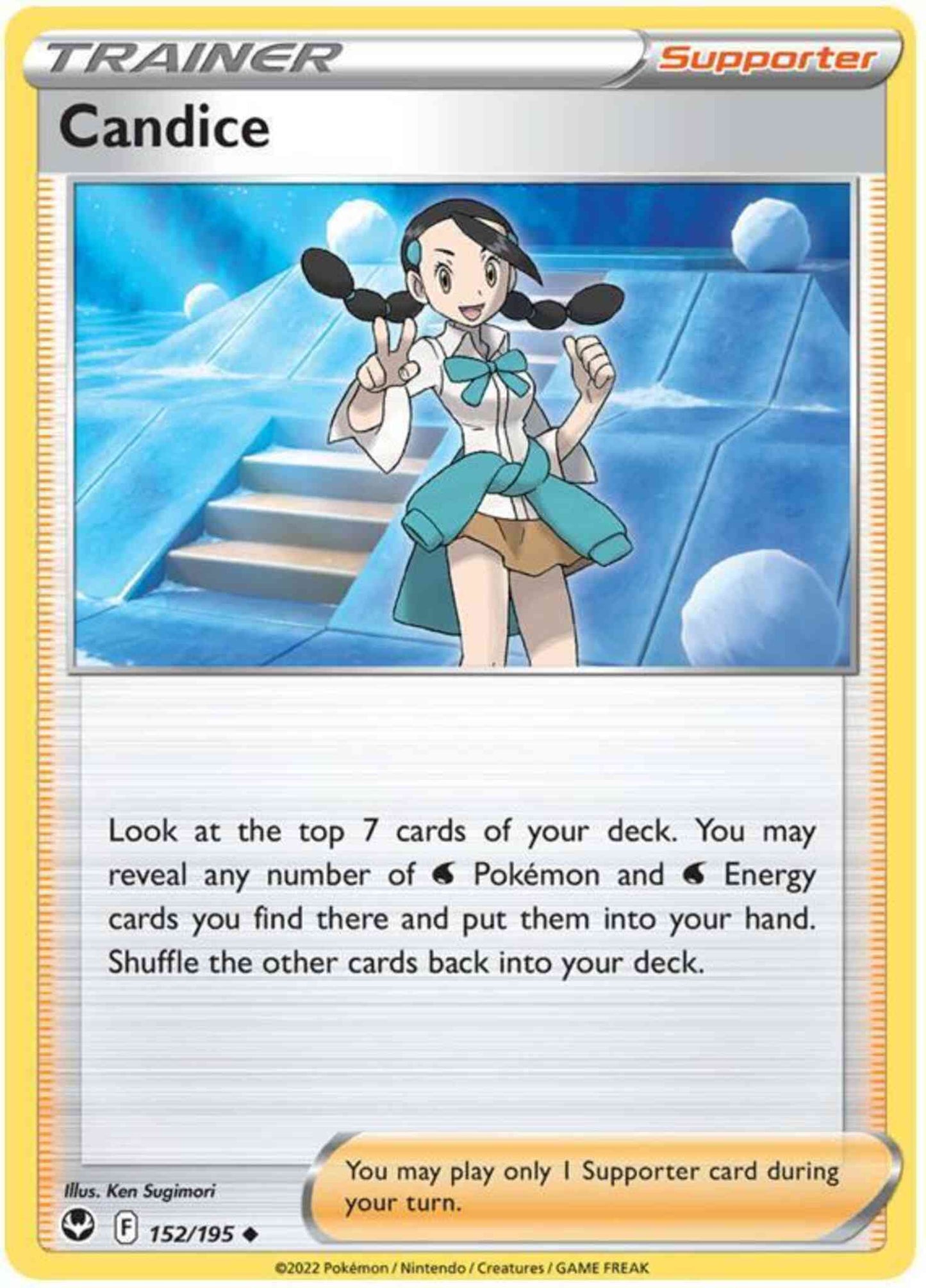 Candice - 152/195 - Uncommon [swsh12-152] [Non-Holo]