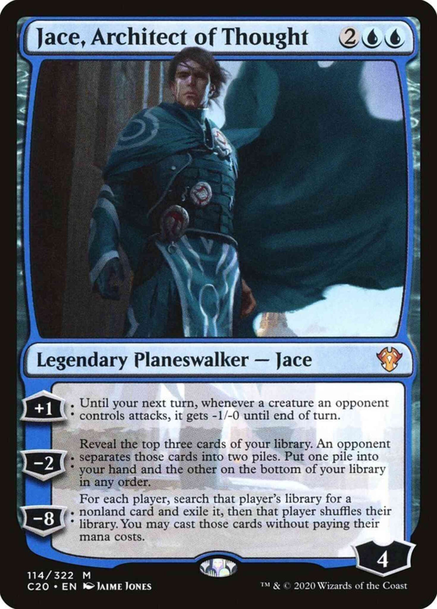 Jace, Architect of Thought [114] [Commander 2020] [Non-Foil]