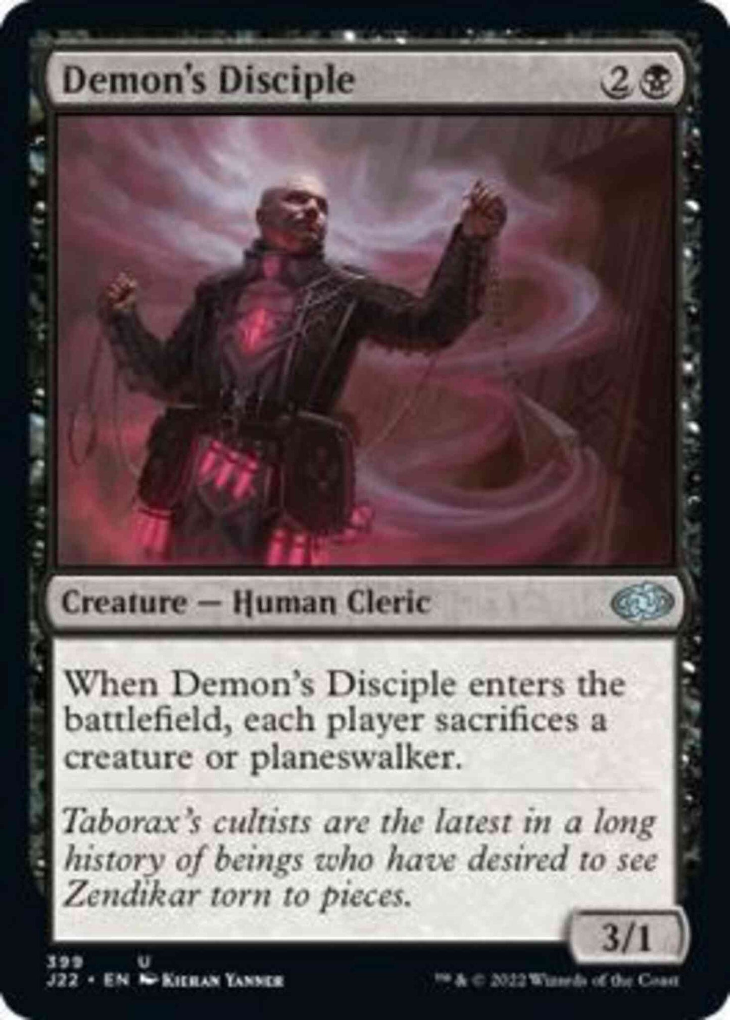 Demon's Disciple [399] [Jumpstart 2022] [Non-Foil]