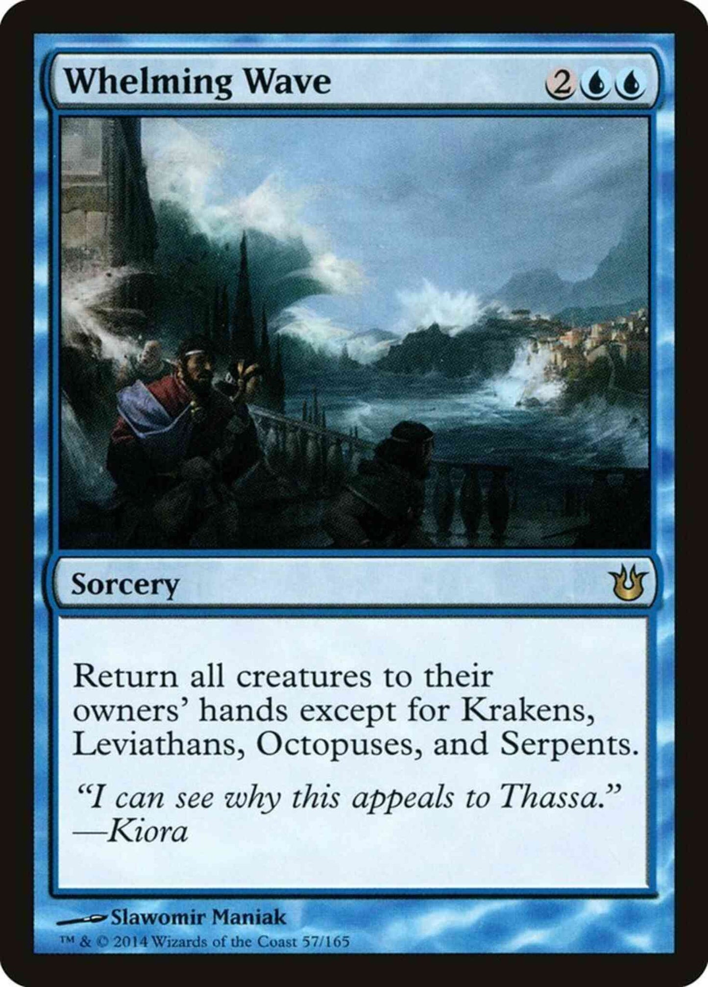 Whelming Wave [57] [Born of the Gods] [Non-Foil]