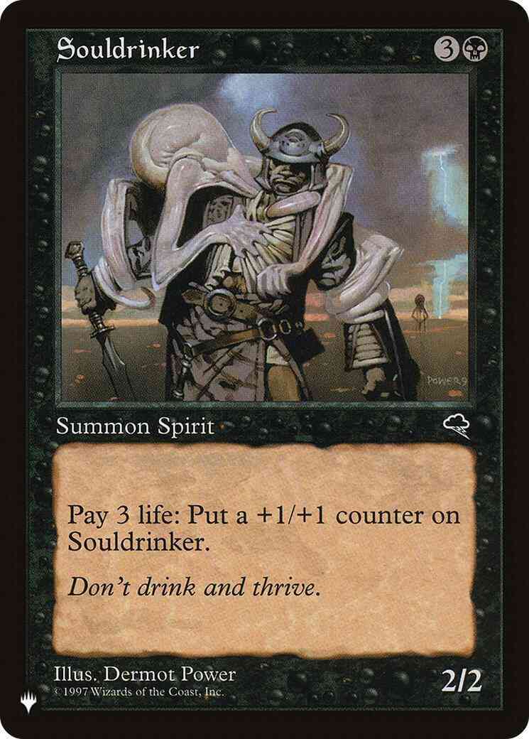 Souldrinker [TMP-158] [The List] [Non-Foil]