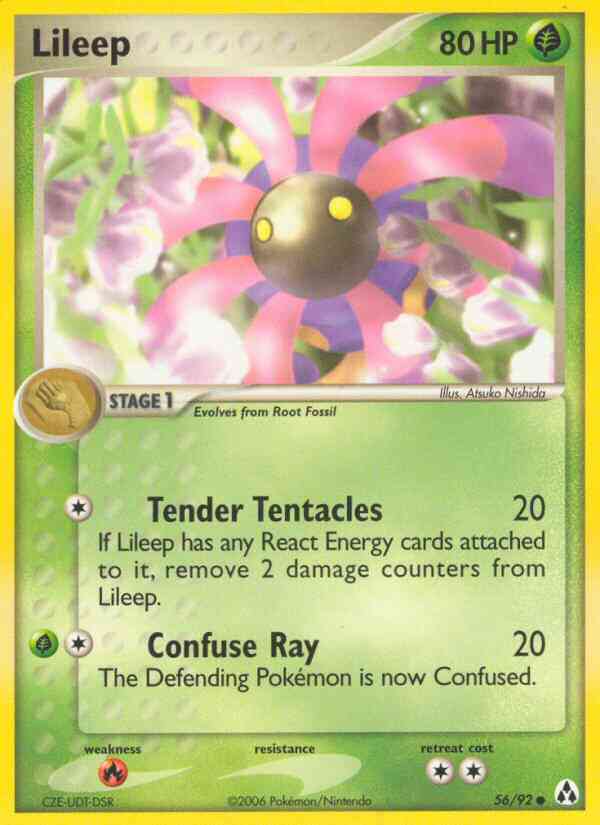 Lileep - 56/92 - Common [ex12-56] [Non-Holo]