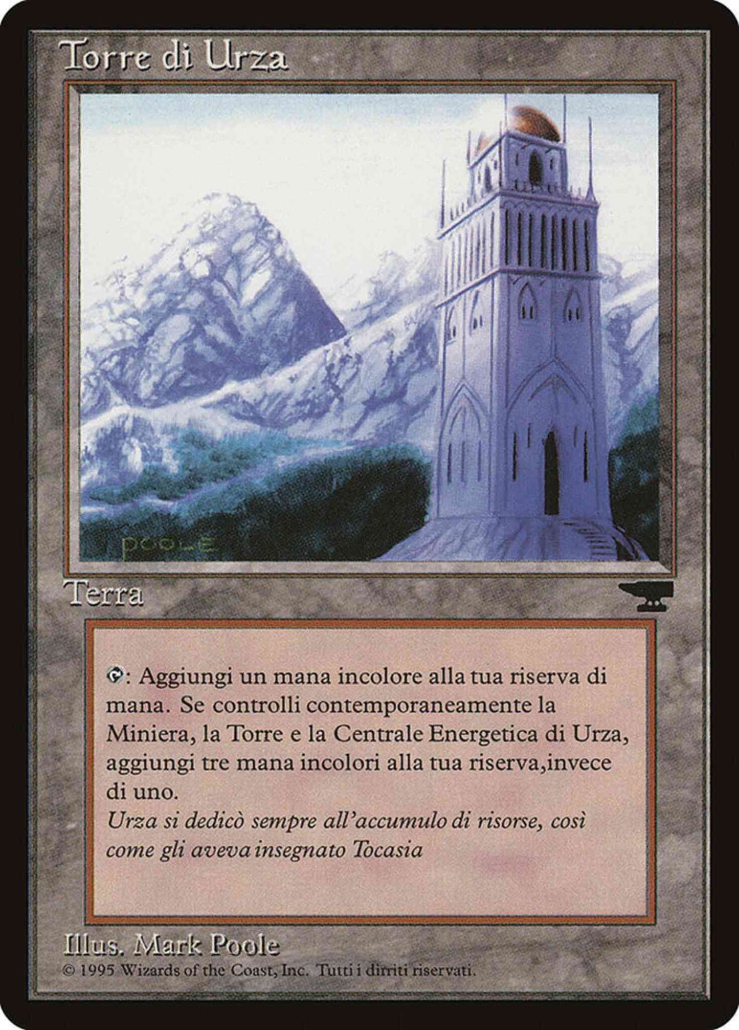 Urza's Tower - Italian [184] [Mountain] [Rinascimento] [Non-Foil]