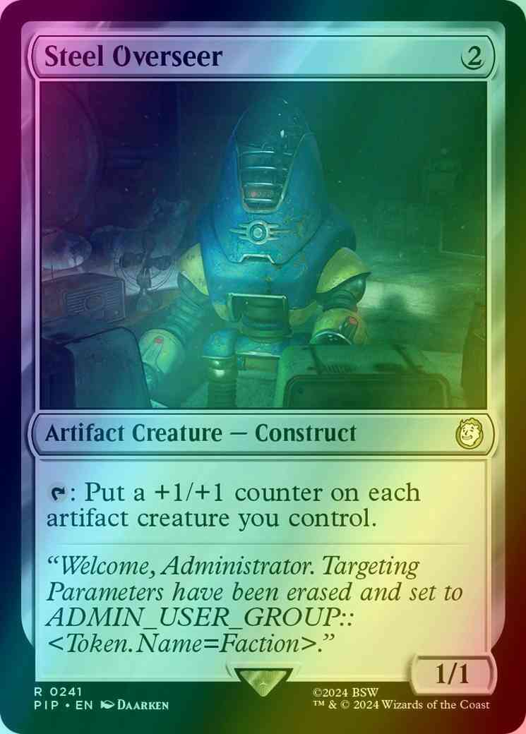 Steel Overseer [241] [Fallout] [Foil]