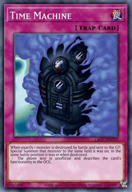 Time Machine - CSOC-EN091 - Secret Rare - Unlimited