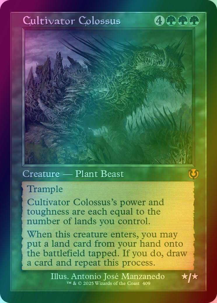 Cultivator Colossus [409] [Retro Frame] [Innistrad Remastered] [Foil]