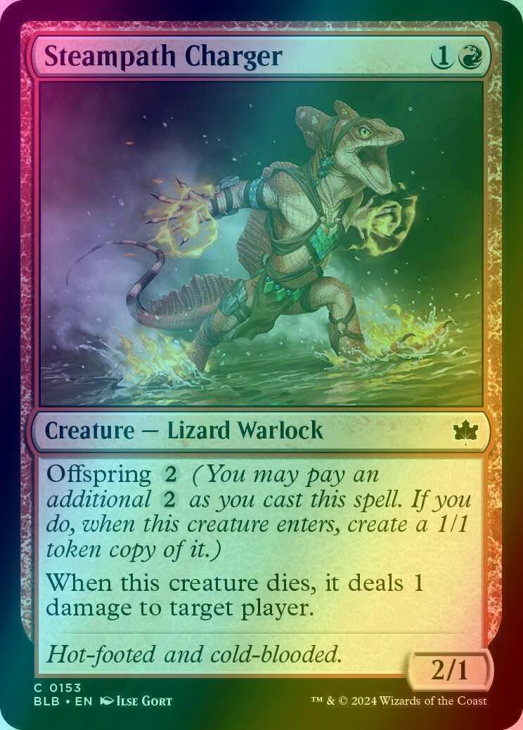 Steampath Charger [153] [Bloomburrow] [Foil]
