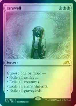 Farewell [13] [Kamigawa: Neon Dynasty] [Foil]