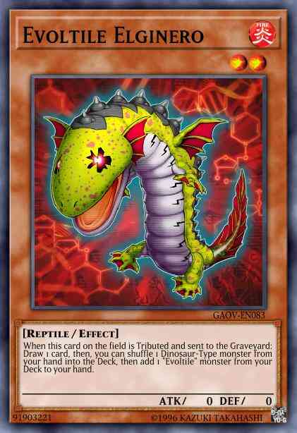 Evoltile Elginero - GAOV-EN083 - Super Rare - Unlimited