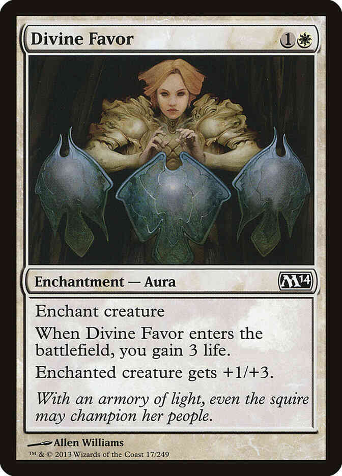 Divine Favor [17] [Magic 2014] [Non-Foil]
