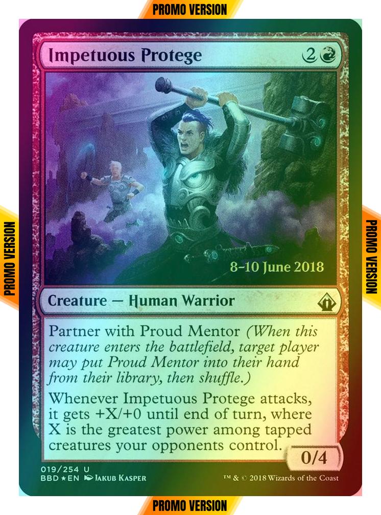 Impetuous Protege [19s] [Battlebond Promos] [Foil]