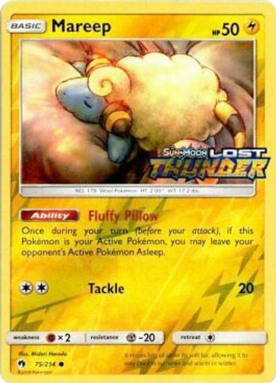 Mareep - 75/214 - Promo [sm8msp-75] [Reverse Holo]