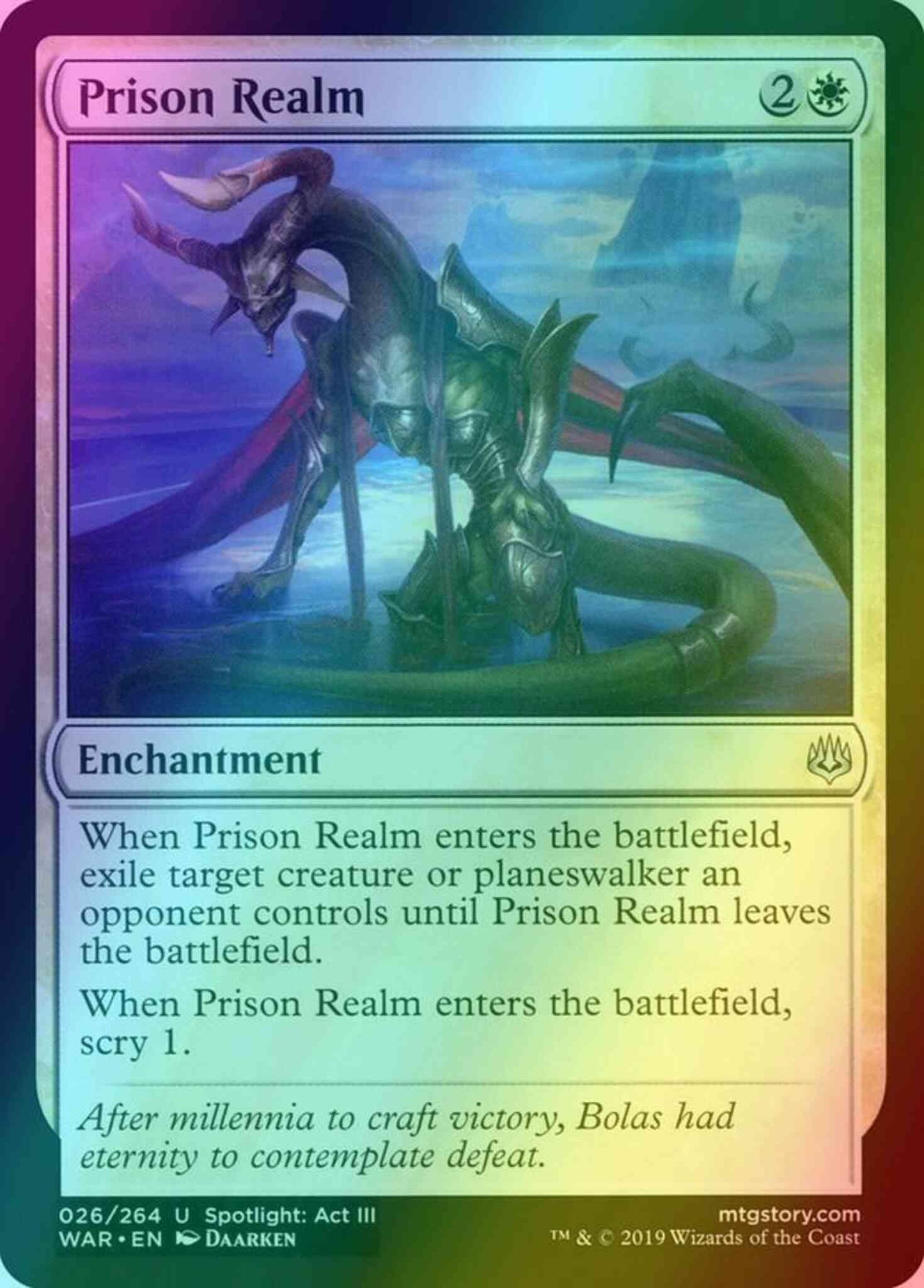 Prison Realm [26] [War of the Spark] [Foil]