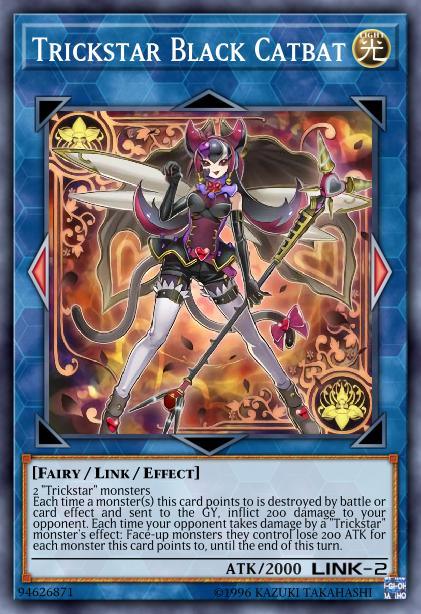 Trickstar Black Catbat - CIBR-EN044 - Ultra Rare - 1st Edition