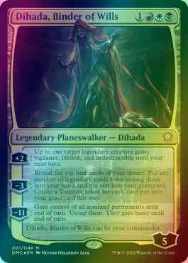Dihada, Binder of Wills [1] [Dominaria United: Commander] [Foil]