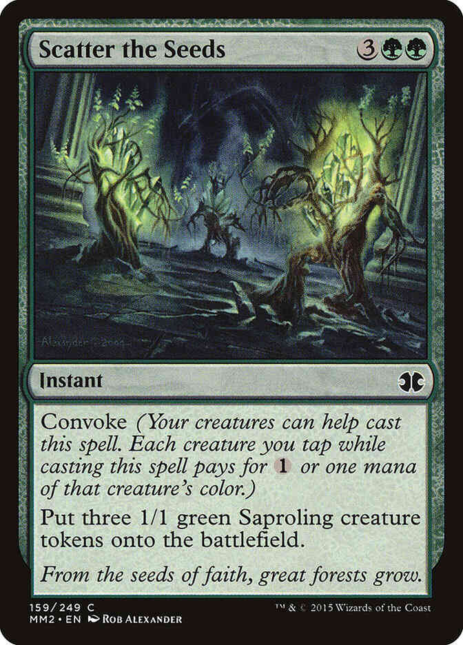 Scatter the Seeds [159] [Modern Masters 2015] [Non-Foil]