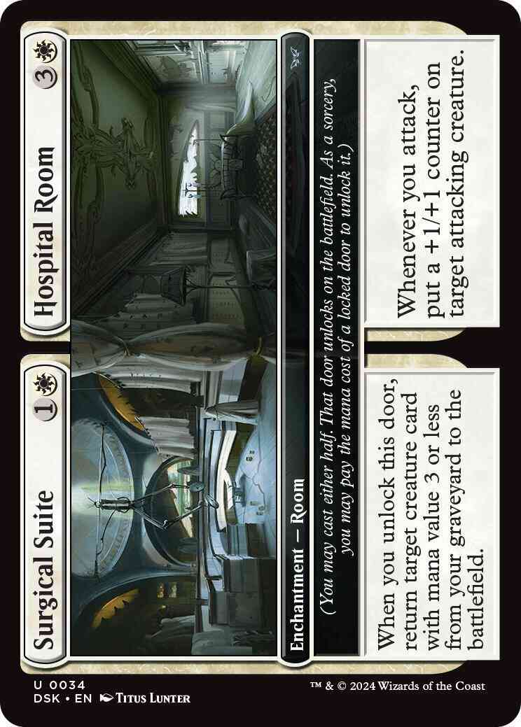 Surgical Suite // Hospital Room [34] [Duskmourn: House of Horror] [Foil]