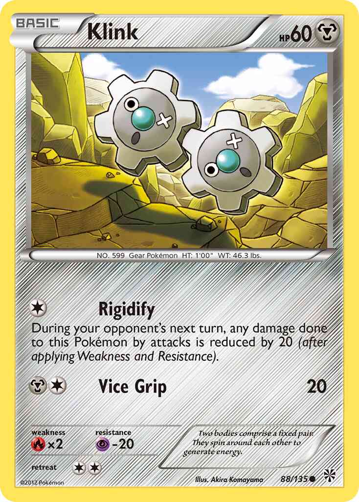 Klink - 88/135 - Common [bw8-88] [Reverse Holo]